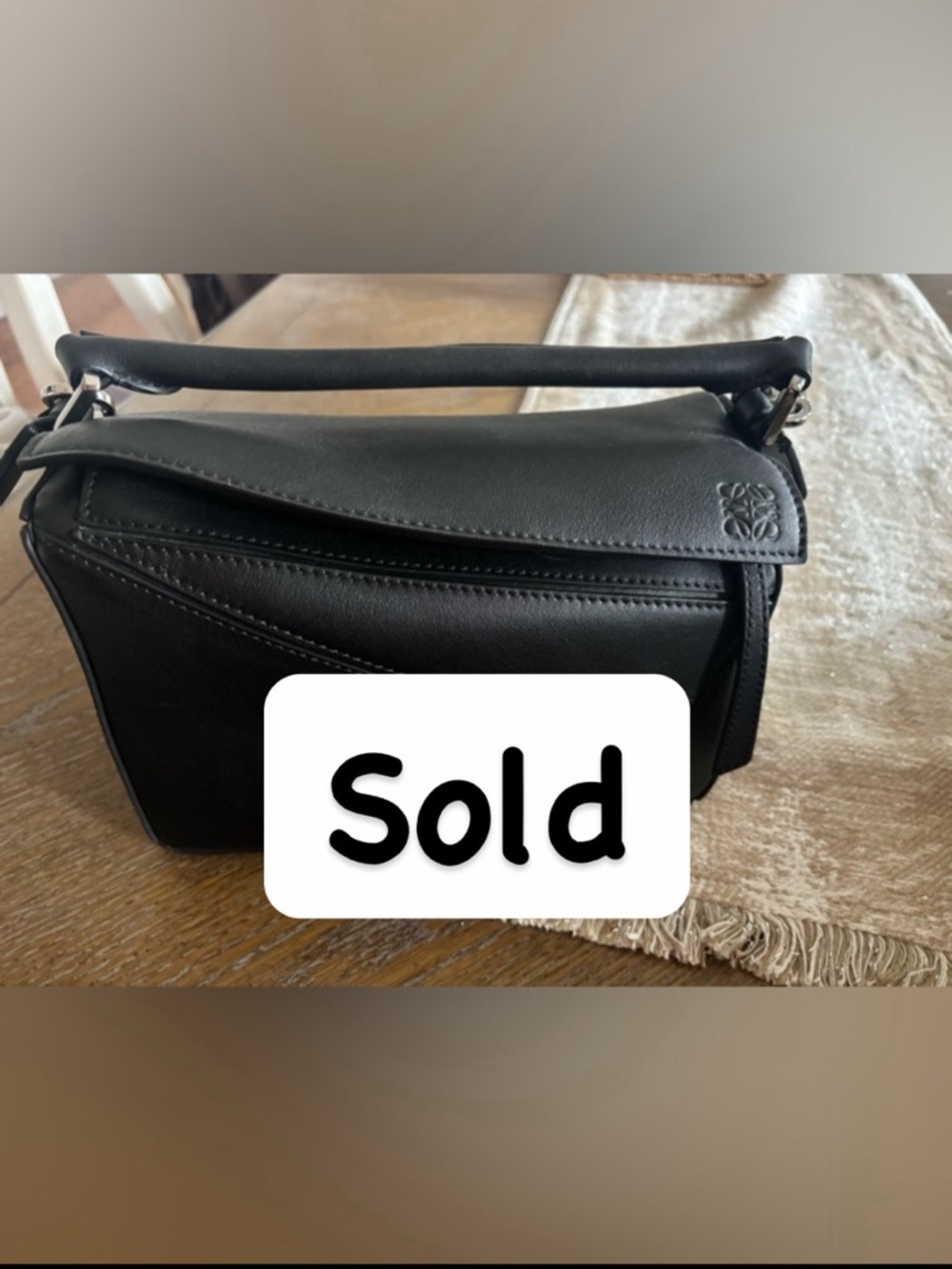 Authentic Loewe puzzle bag size small
